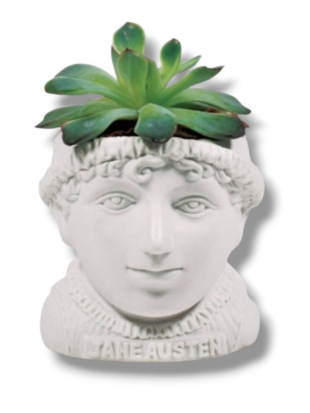 The Unemployed Philosophers Guild Jane Austen Bust Ceramic Planter